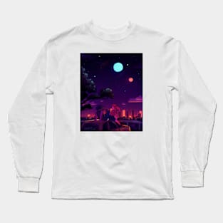 Summer Nights Long Sleeve T-Shirt